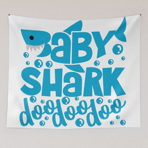 Item preview, Baby Shark doo doo doo designed and sold by SugarTartArt.