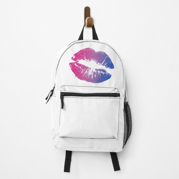 Item preview, Bi Flag Ombre Kiss designed and sold by SantaLisaPier.