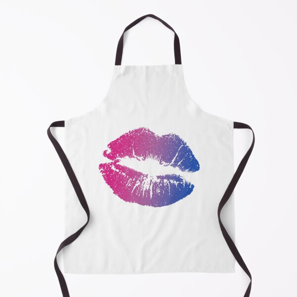 Item preview, Bi Flag Ombre Kiss designed and sold by SantaLisaPier.