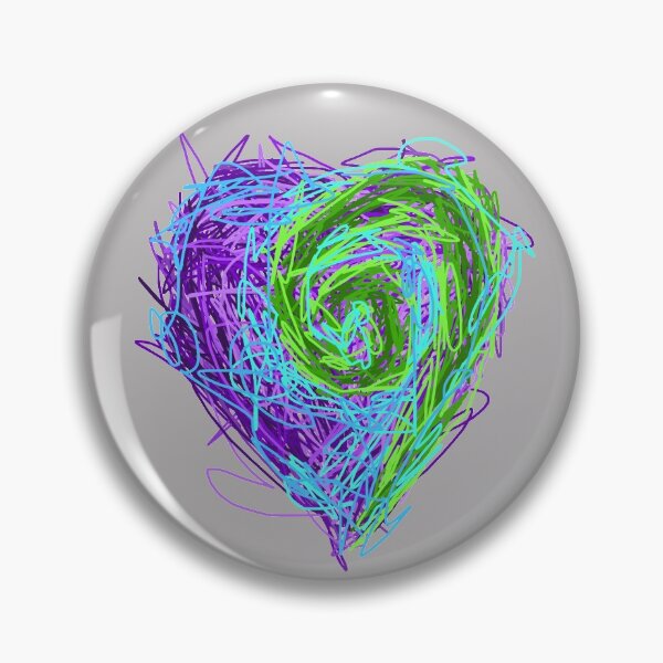 Item preview, heart designed and sold by BisonDraw.