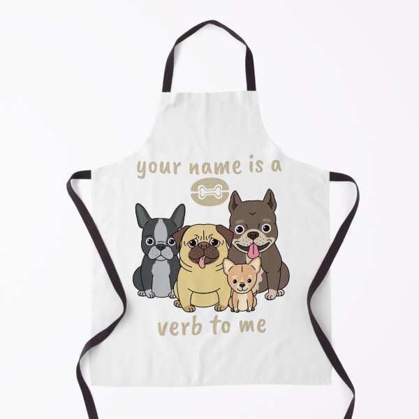 Item preview, your name is a verb to me designed and sold by AndPeace702.