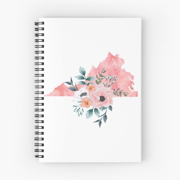 Item preview, Watercolor Floral Virginia designed and sold by randrgiftshop.