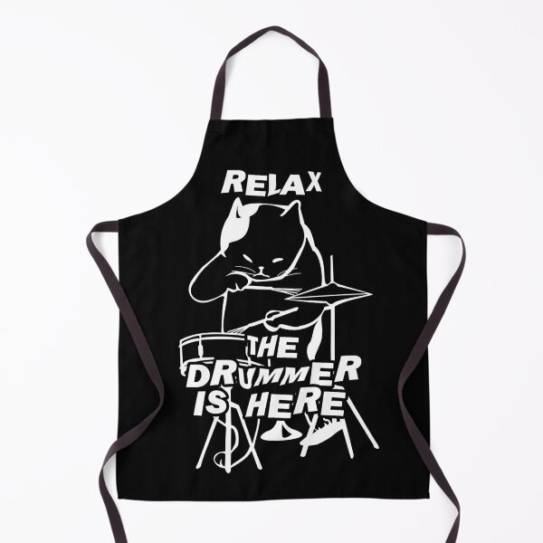 Item preview, Cool Cat Drummer designed and sold by cannevas.