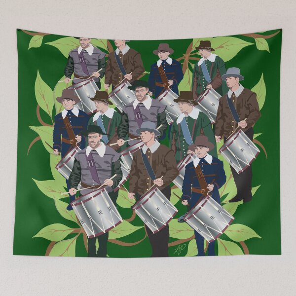 Item preview, 12 Days of Christmas: Twelve Drummers Drumming designed and sold by GingkoDragon.