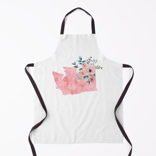 Item preview, Watercolor Floral Washington designed and sold by randrgiftshop.