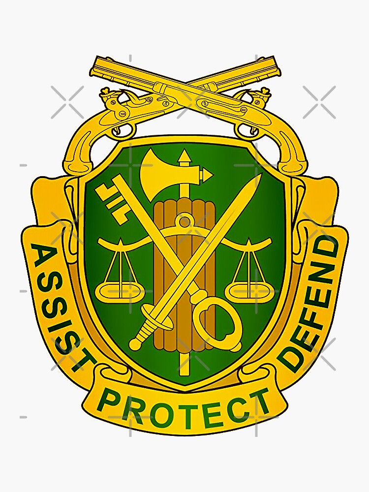 ARMY MILITARY POLICE CORPS US MP Sticker for Sale by enigmaticone