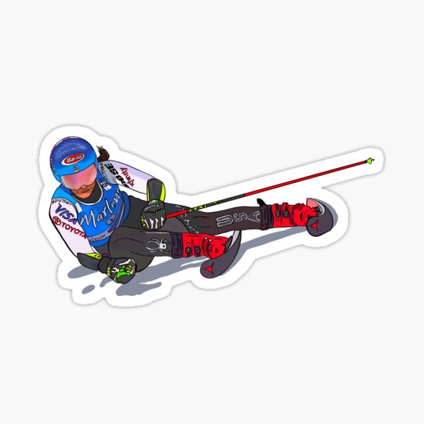 Skiing Stickers & Car Decals – Over a Dozen Unique Designs