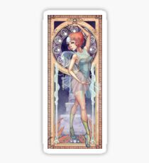 Pearl Mucha Sticker