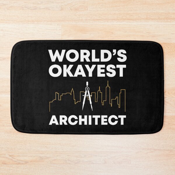 Item preview, World's Okayest And Best Architect designed and sold by livegood.