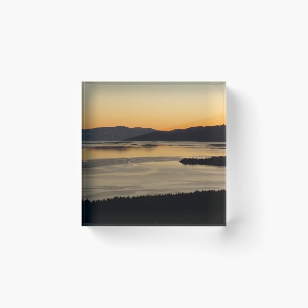 Item preview, Overlooking Lake Tahoe at Sunset designed and sold by KristinaL.