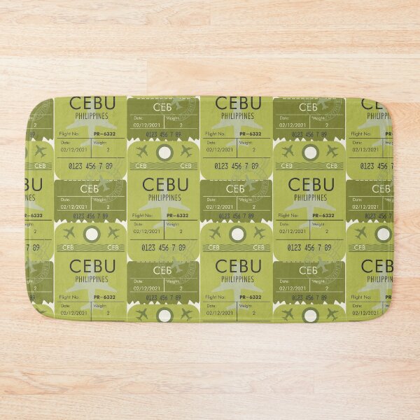 Item preview, CEBU PHILIPPINES RETRO PLANE TICKET FILIPINO designed and sold by aydapadi.