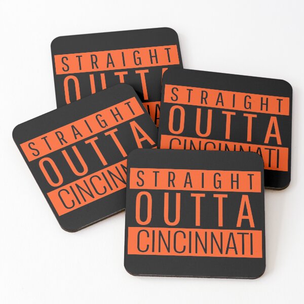 Item preview, Straight Outta Cincinnati Football designed and sold by ricknosis.