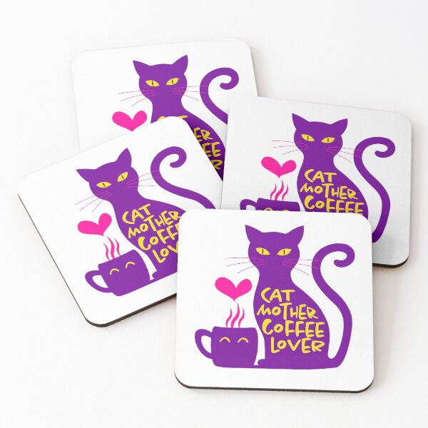 Item preview, Cat Mother Coffee Lover designed and sold by Wolka.