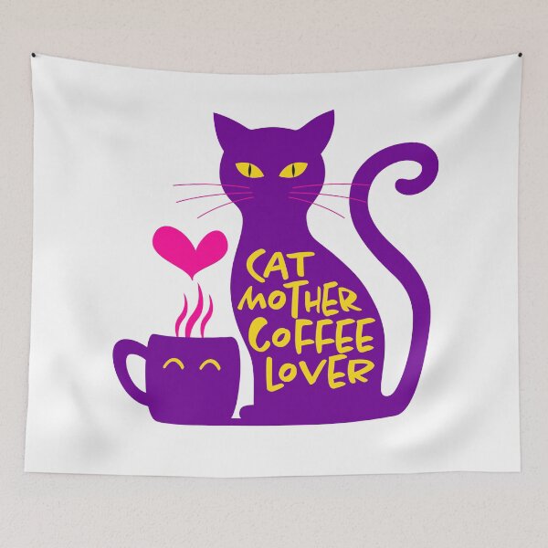 Item preview, Cat Mother Coffee Lover designed and sold by Wolka.