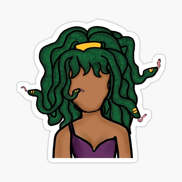 Item preview, Modern Medusa Graphic Art Design designed and sold by Charlie Draws.