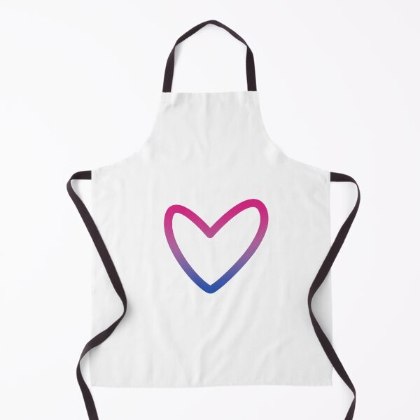 Item preview, Bi Flag Ombre Heart designed and sold by SantaLisaPier.