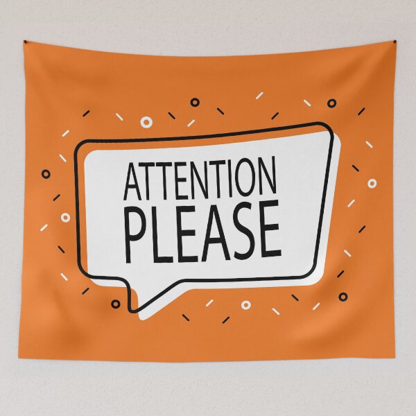 Item preview, Attention please designed and sold by DjinaDesign.