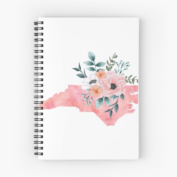 Item preview, North Carolina Watercolor Floral designed and sold by randrgiftshop.