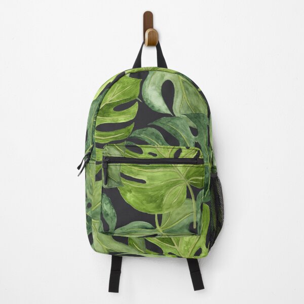 Item preview, Monstera Leaves, Tropical Leaves, Green Black Leaves, Banana Leaf designed and sold by CloudDesignShop.