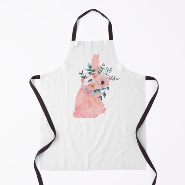 Item preview, New Hampshire Watercolor Floral designed and sold by randrgiftshop.