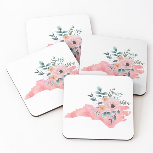 Item preview, North Carolina Watercolor Floral designed and sold by randrgiftshop.