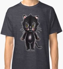 Black Cat Kewpie Classic T-Shirt