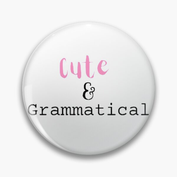 Artikelvorschau, Süß und grammatikalisch entworfen und verkauft von BabyCupcakes.