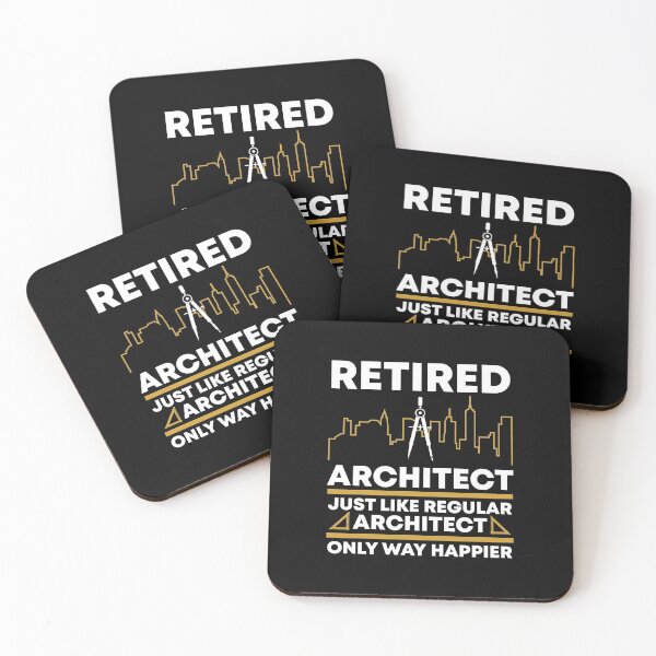 Item preview, Funny Happy Retired Architect designed and sold by livegood.