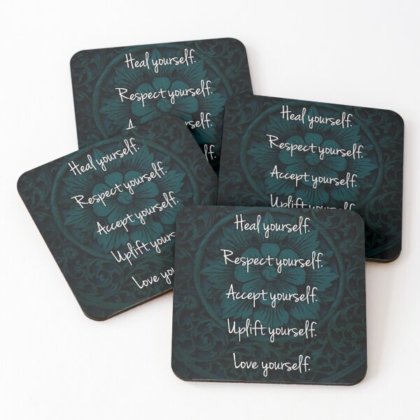 Item preview, Heal yourself - Spiritual Inspiring Quotes designed and sold by -Koleidescope.