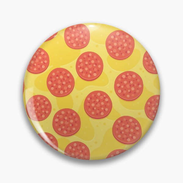 Artikelvorschau, Pepperoni Cheese Pizza Pie Pattern entworfen und verkauft von Spaceshipsells.