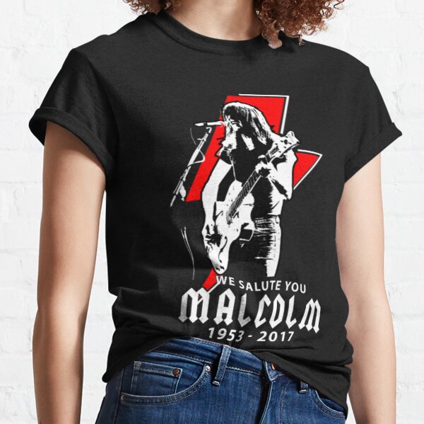 Malcolm Young Malcolm Young - We Salute You Classic T-Shirt