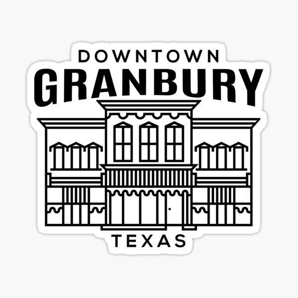 Item preview, Downtown Granbury TX designed and sold by HalpinDesign.