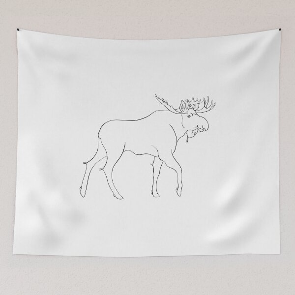 Item preview, Elk / Moose designed and sold by NAEKO-animals.