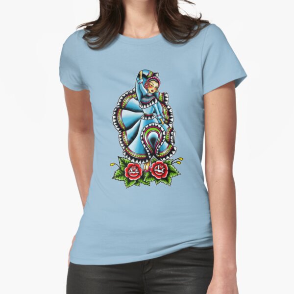 Jalisciense Pinup Fitted T-Shirt