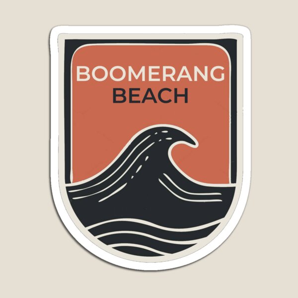Item preview, Boomerang Beach designed and sold by Intercol Merch Blackmarket.