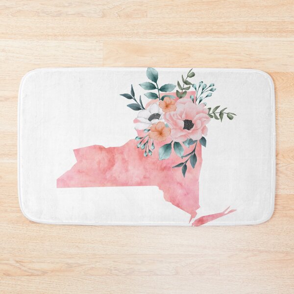Item preview, New York Watercolor Floral designed and sold by randrgiftshop.