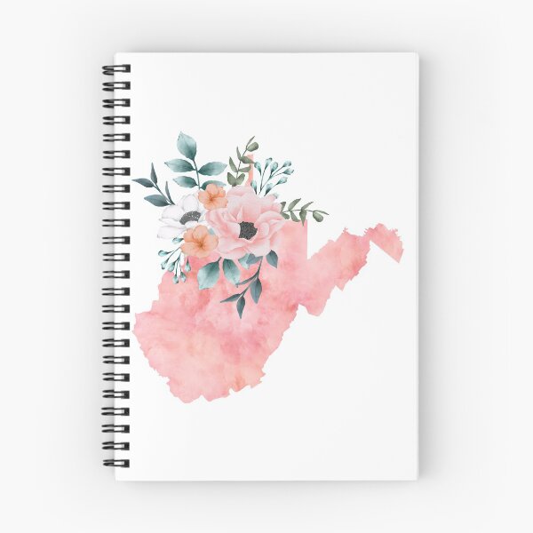 Item preview, West Virginia Watercolor Floral designed and sold by randrgiftshop.