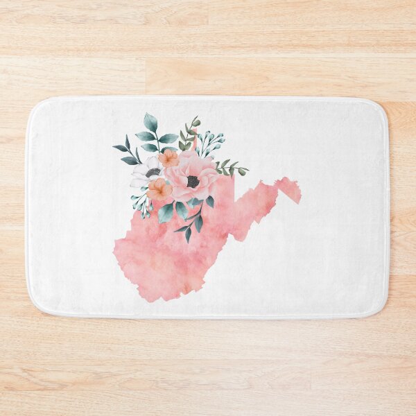 Item preview, West Virginia Watercolor Floral designed and sold by randrgiftshop.