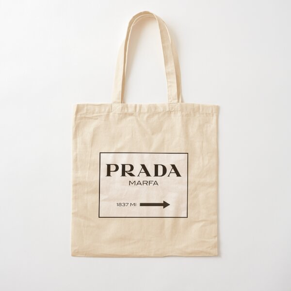 Cartel de Gossip Girl Prada Bolsa de algodón