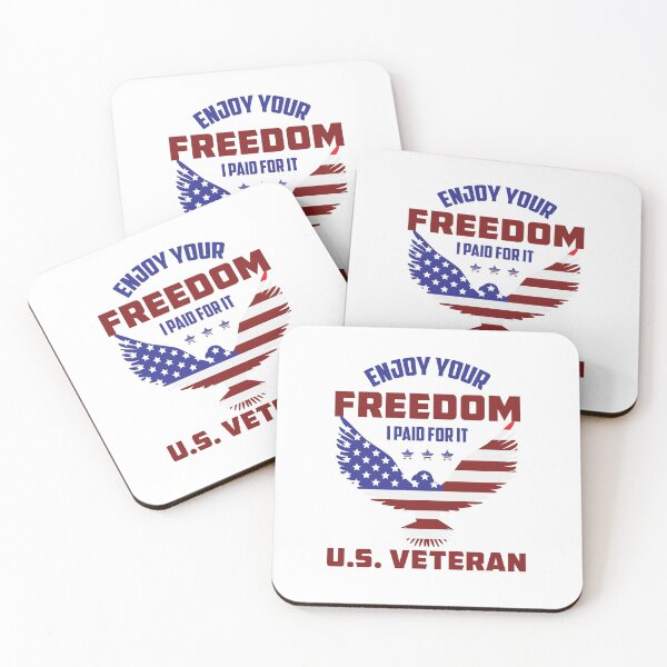 Item preview, Enjoy your freedom i paid for it us  veteran designed and sold by hasanmasud.