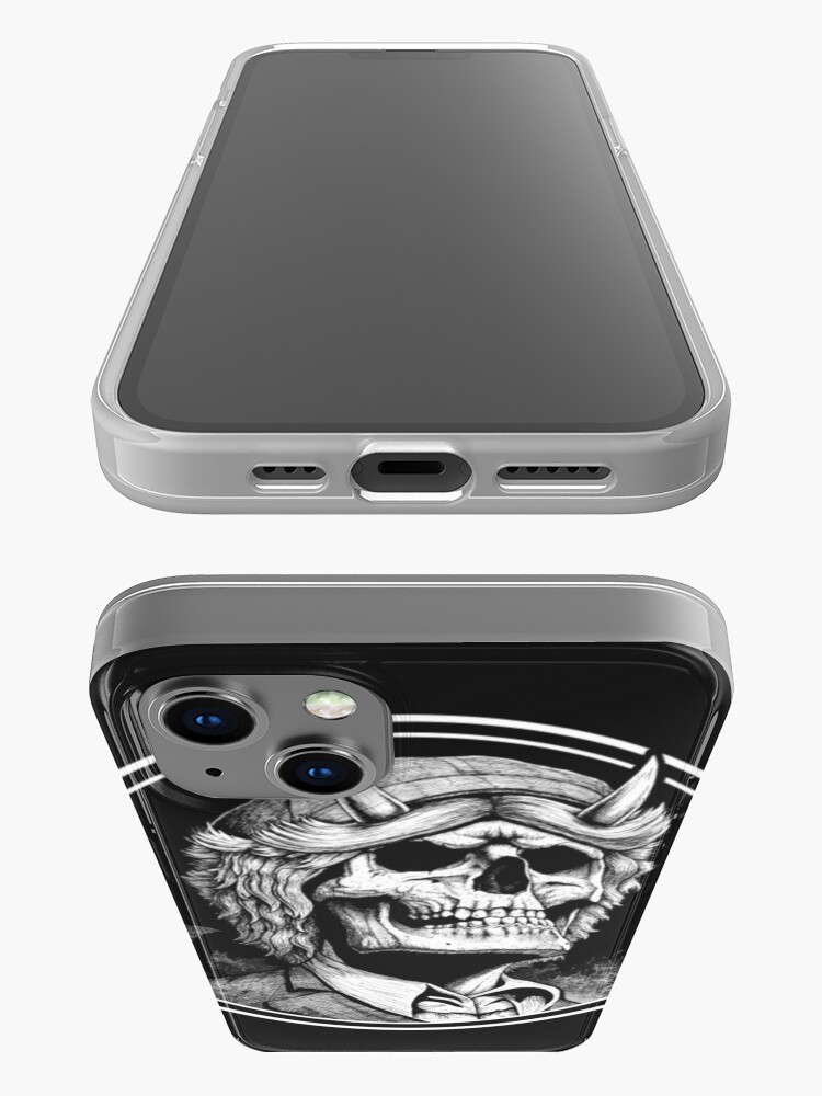 Discover Angus Young Devil skull iPhone Case