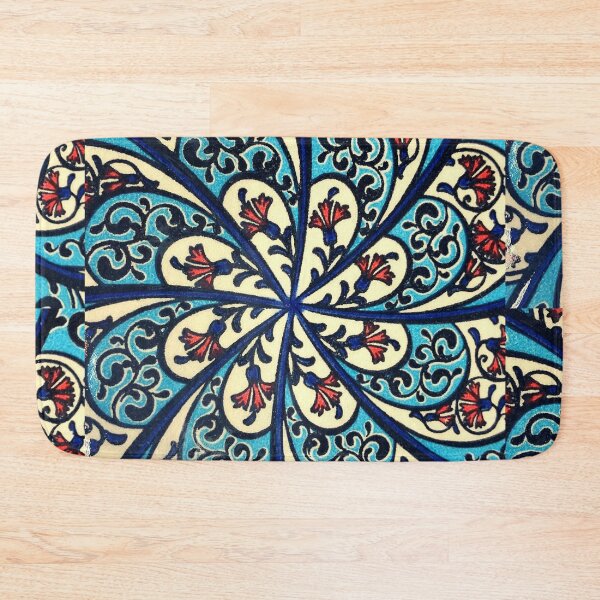 Item preview, Blue Swirl Ceramic Tile Design designed and sold by EdenLiving.
