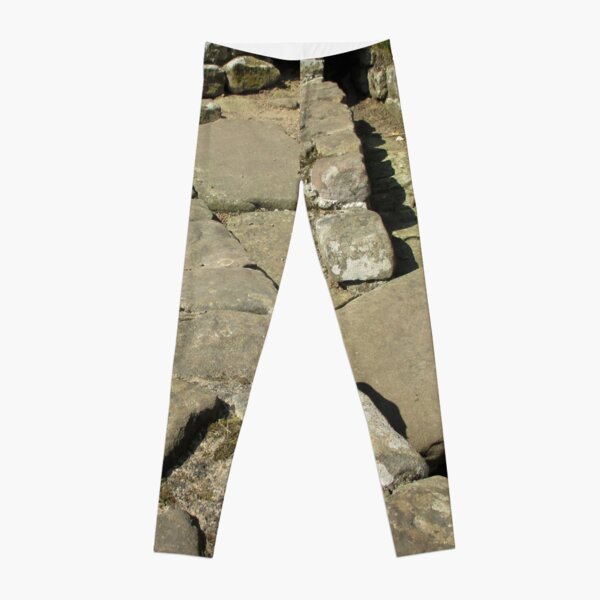 M.I. #110 |☼| Rocks And Bricks - Shot 12 (Hadrian's Wall) Leggings