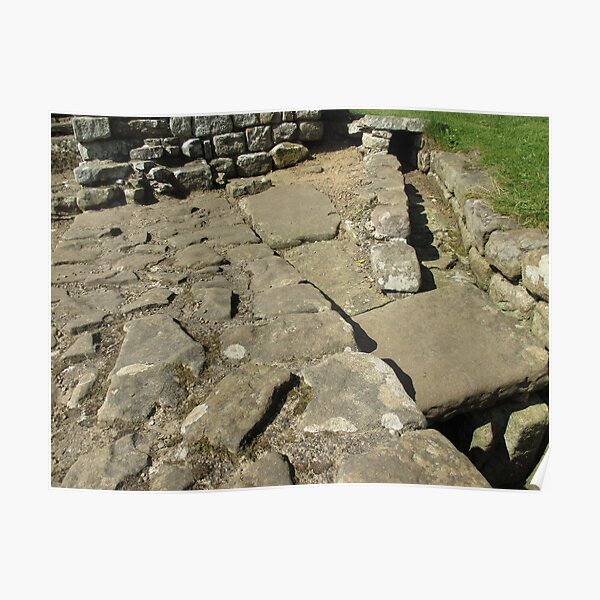 M.I. #110 |☼| Rocks And Bricks - Shot 12 (Hadrian's Wall) Poster