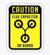 Flux Capacitor Sticker