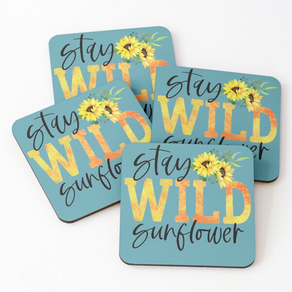 Item preview, Stay Wild Sunflower designed and sold by YELLOWCITY806.