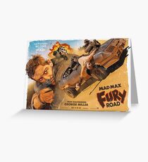 Mad Max Fury Road Greeting Card