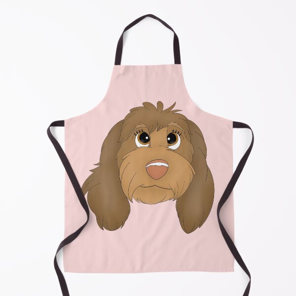 Item preview, Cartoony Cockapoo Head Illustration designed and sold by pawtraitdreams.