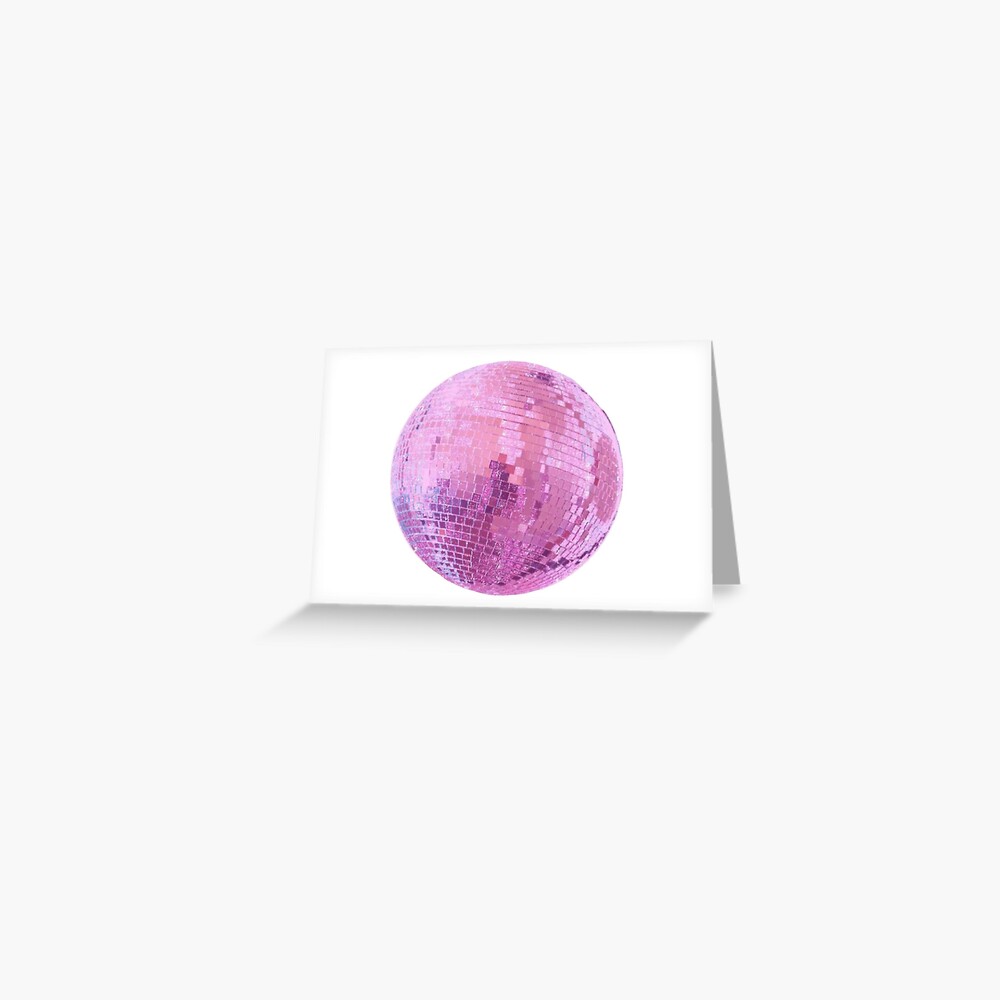 Pink Disco Ball Sticker - NatterDoodle