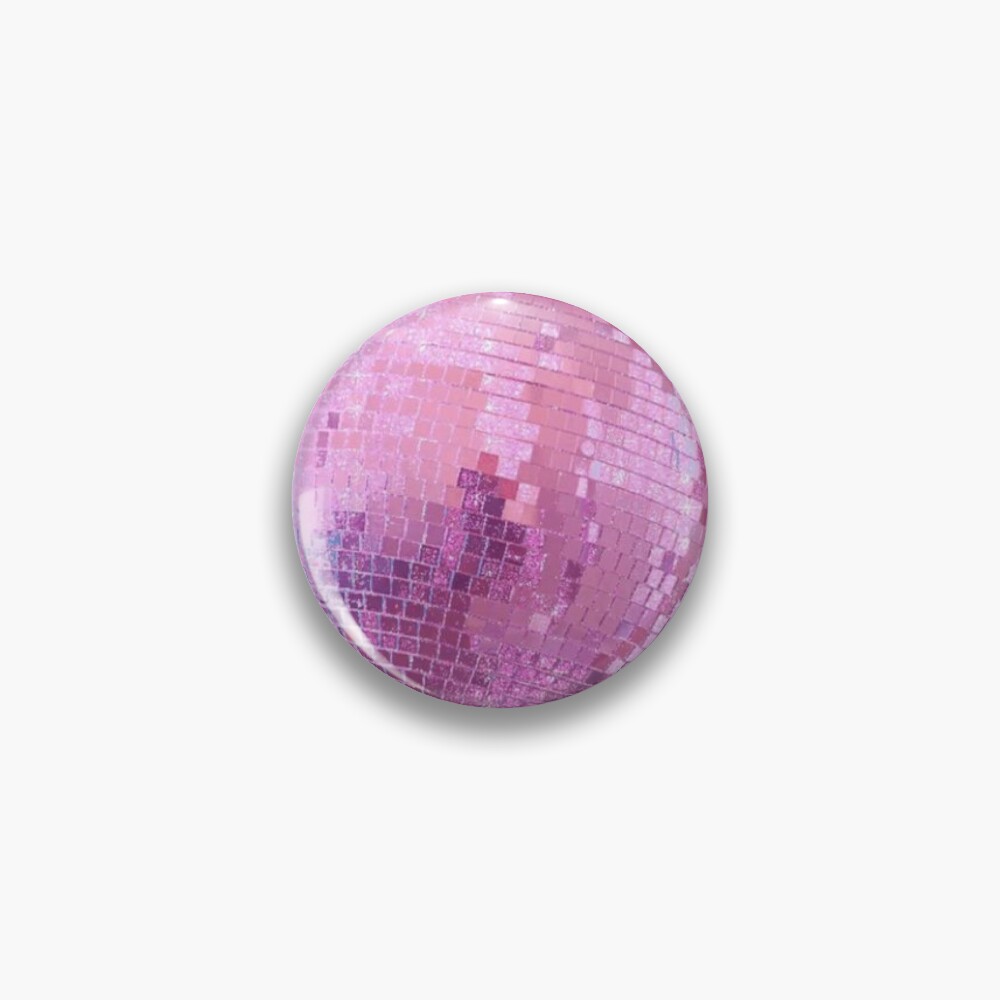 Pink Disco Ball Sticker - NatterDoodle